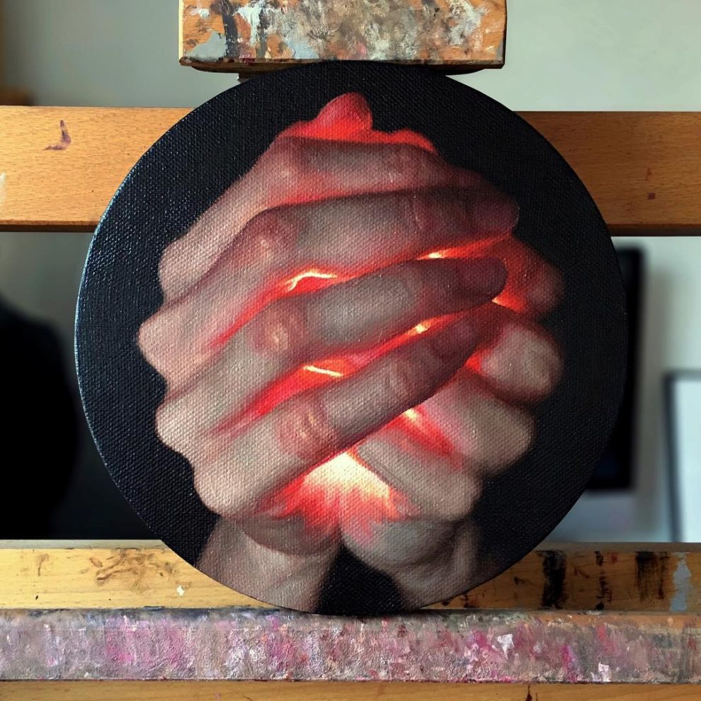 Created From Light Splendid Oil On Canvas Paintings By Zarina Situmorang (1)