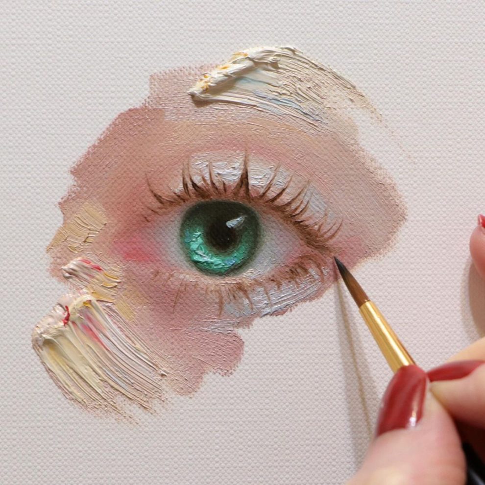 Created From Light Splendid Oil On Canvas Paintings By Zarina Situmorang (10)