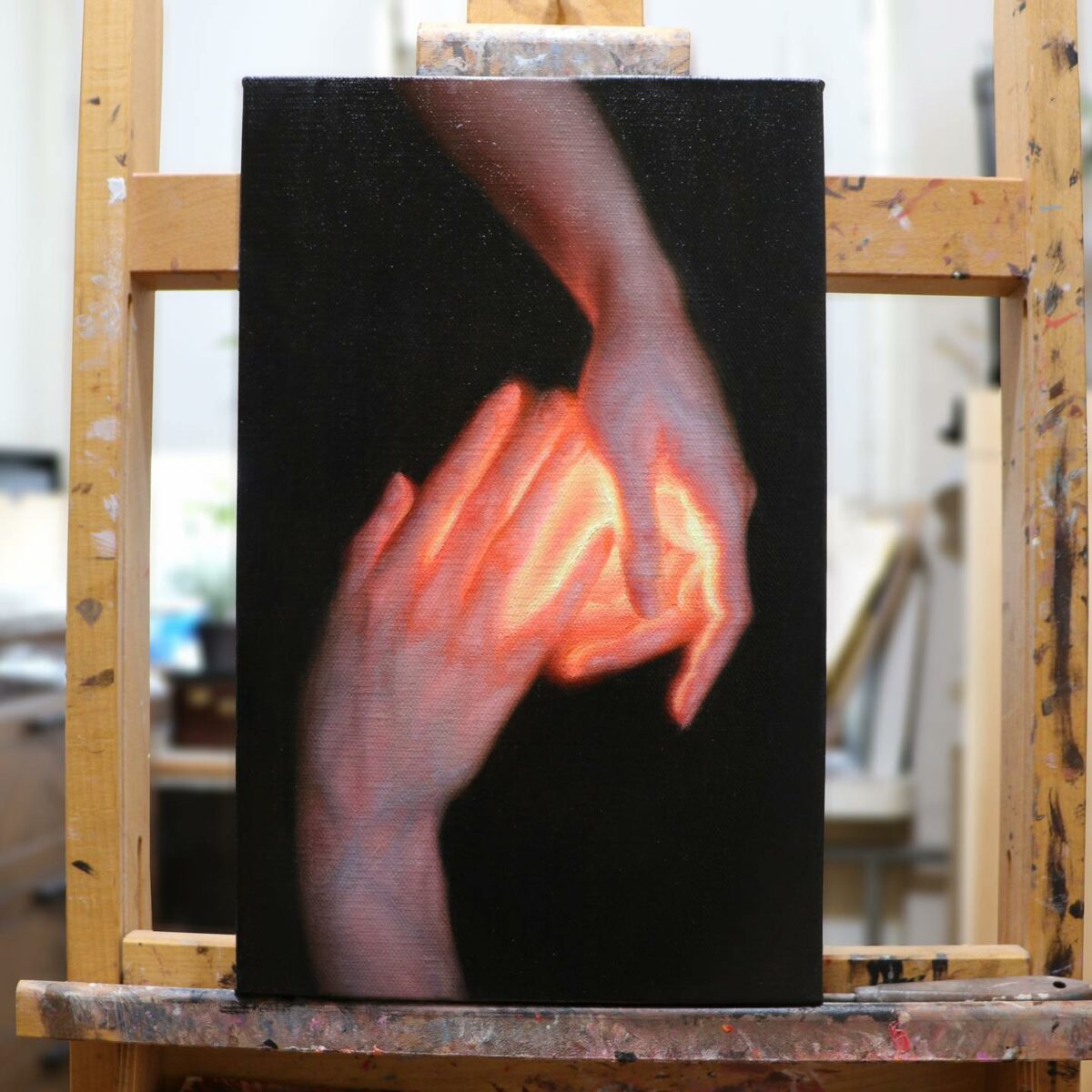 Created From Light Splendid Oil On Canvas Paintings By Zarina Situmorang (13)