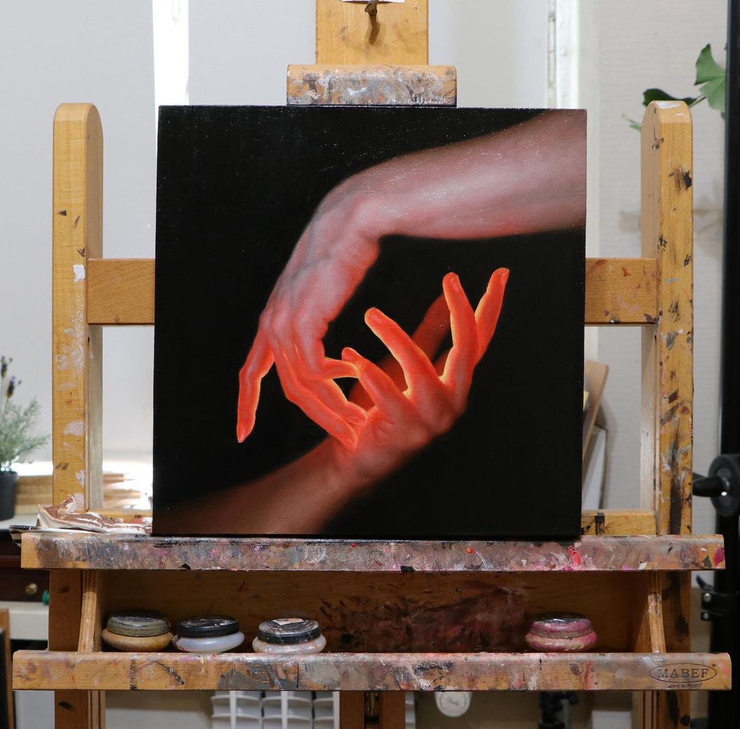 Created From Light Splendid Oil On Canvas Paintings By Zarina Situmorang (14)