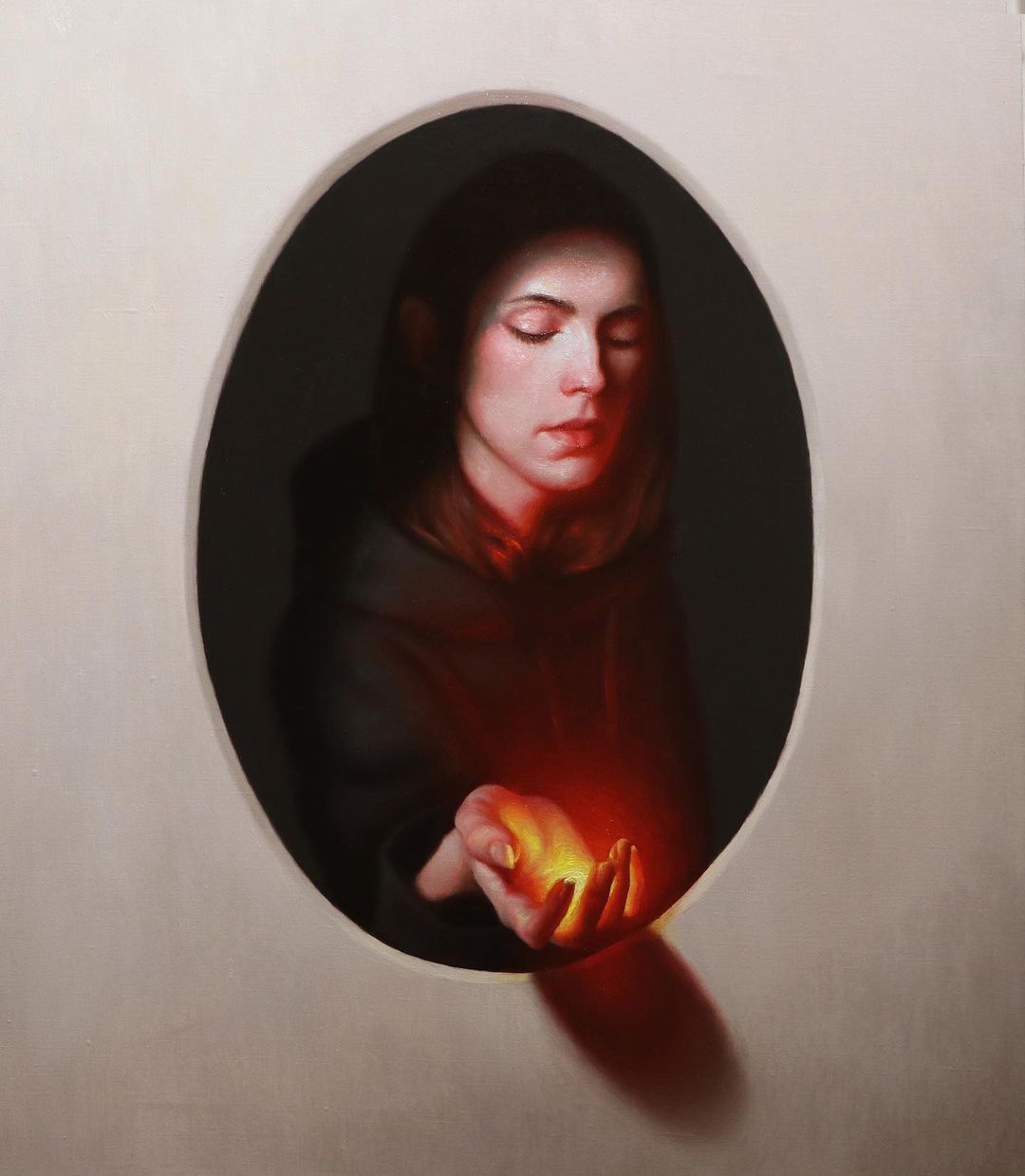 Created From Light Splendid Oil On Canvas Paintings By Zarina Situmorang (2)