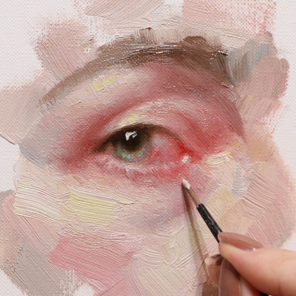 Created From Light Splendid Oil On Canvas Paintings By Zarina Situmorang (4)