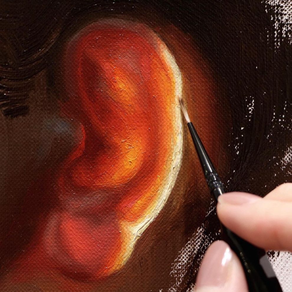 Created From Light Splendid Oil On Canvas Paintings By Zarina Situmorang (7)