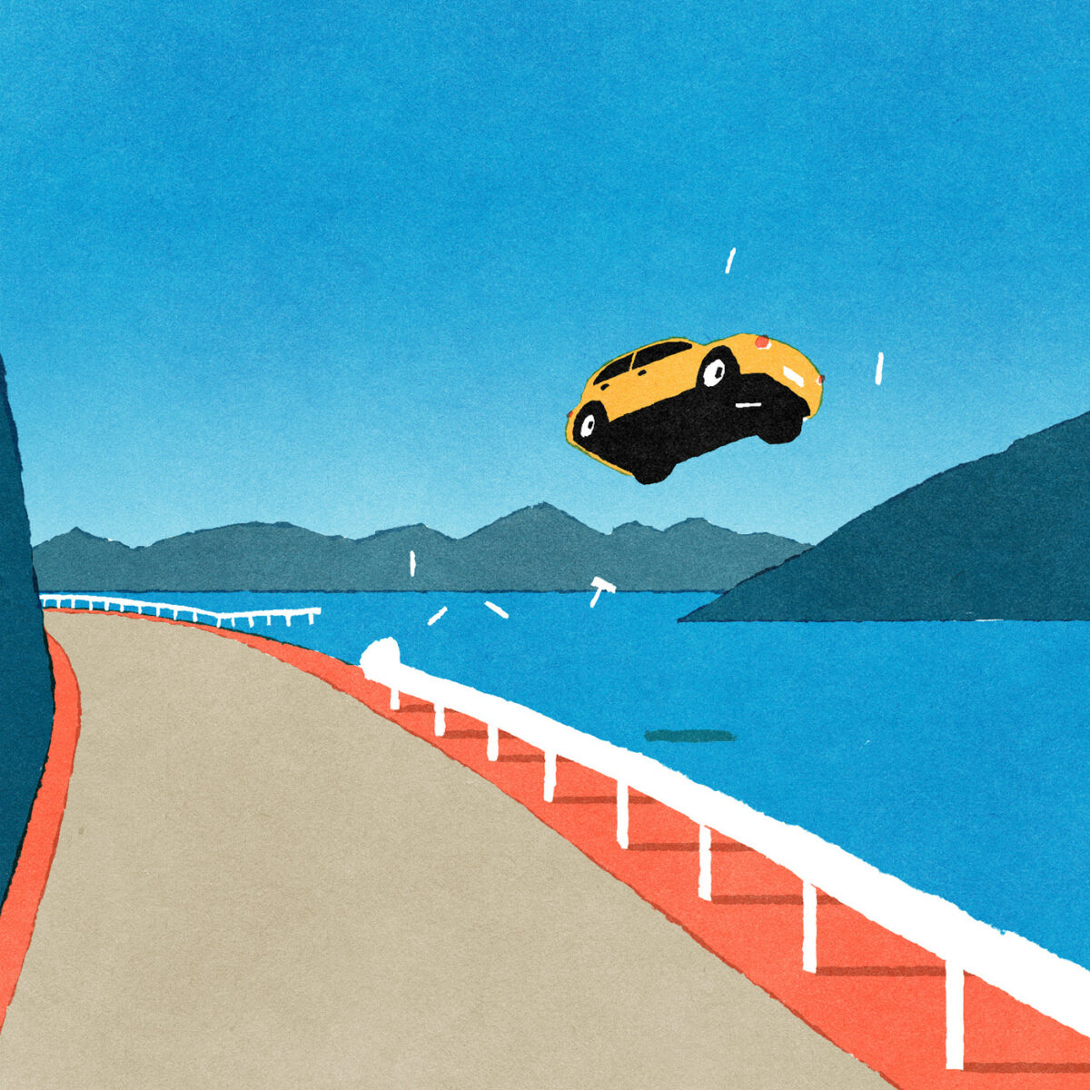Drive Safe A Marvelous Illustration Series By Kento Iida 6