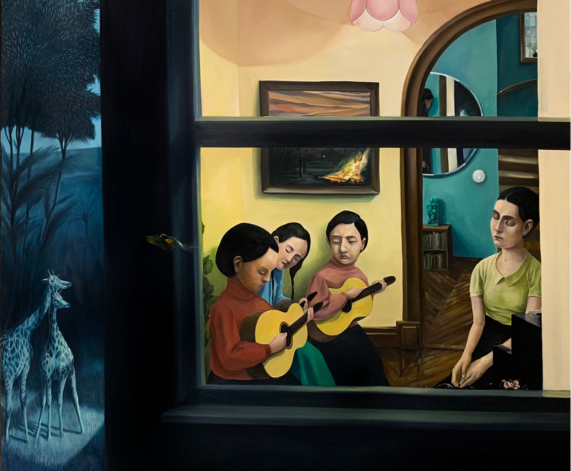 Everyday Life Surrealism Mesmerizing Surreal Paintings By Simon Dahlgren Strååt (12)