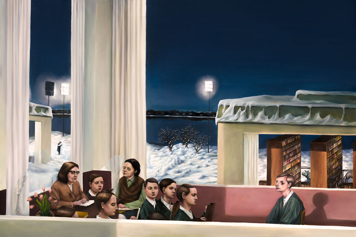 Everyday Life Surrealism Mesmerizing Surreal Paintings By Simon Dahlgren Strååt (13)