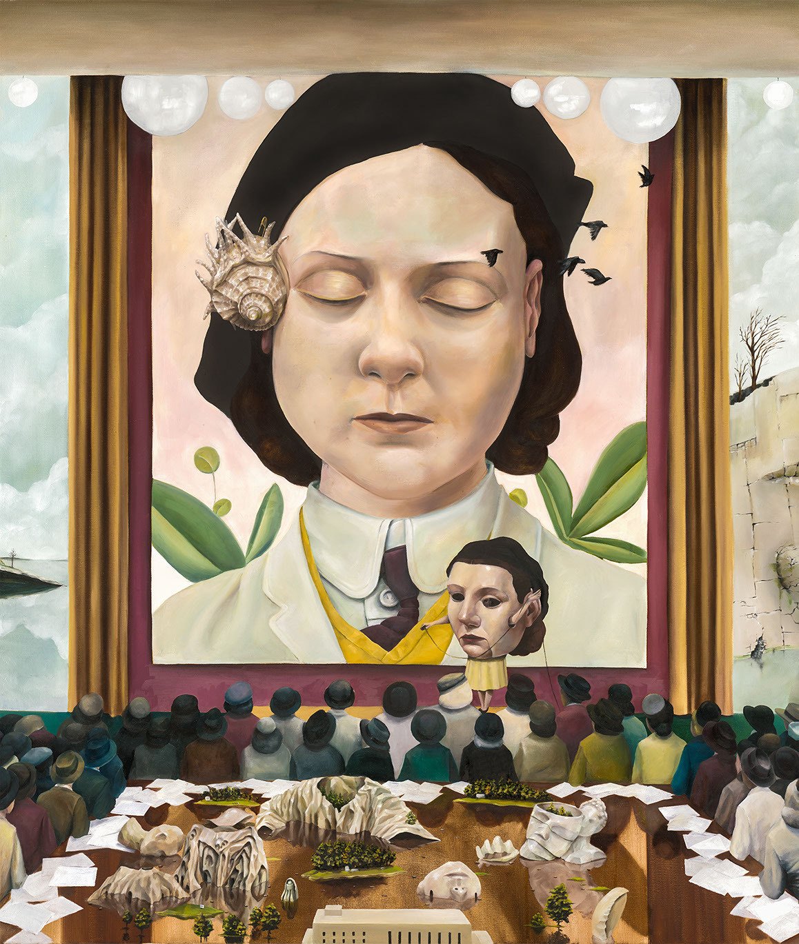 Everyday Life Surrealism Mesmerizing Surreal Paintings By Simon Dahlgren Strååt (4)