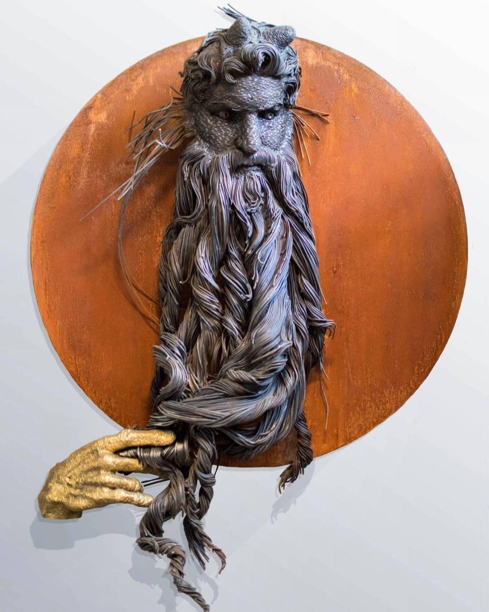 Extraordinary Sculptures Made From Industrial Metal Wires By Darius Hulea (16)