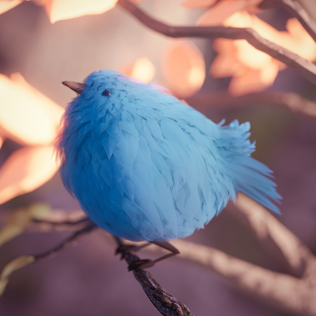 Fat Birds An Amusing 3d Illustration Series By Marcus Penna 1