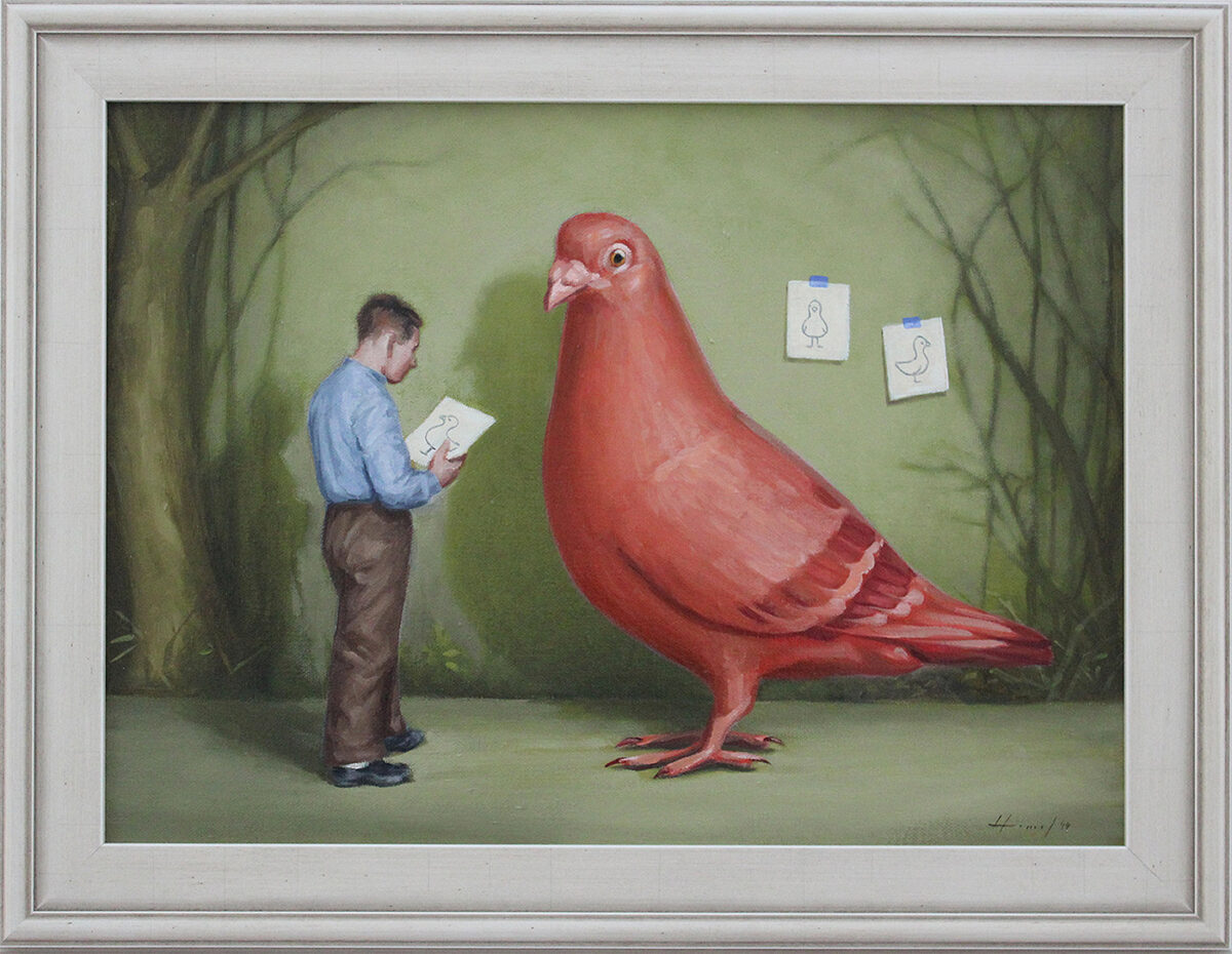 Human Frailties Humorous And Satirical Paintings By Toni Hamel (10)