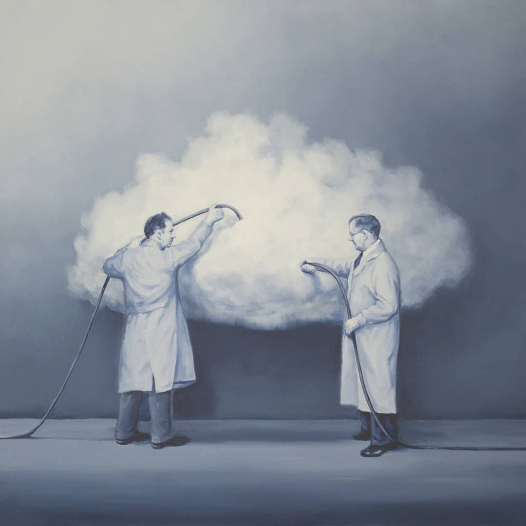 Human Frailties Humorous And Satirical Paintings By Toni Hamel (19)