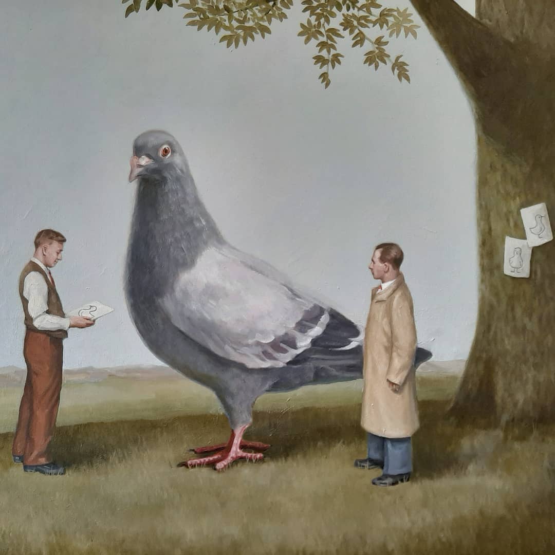 Human Frailties Humorous And Satirical Paintings By Toni Hamel (20)