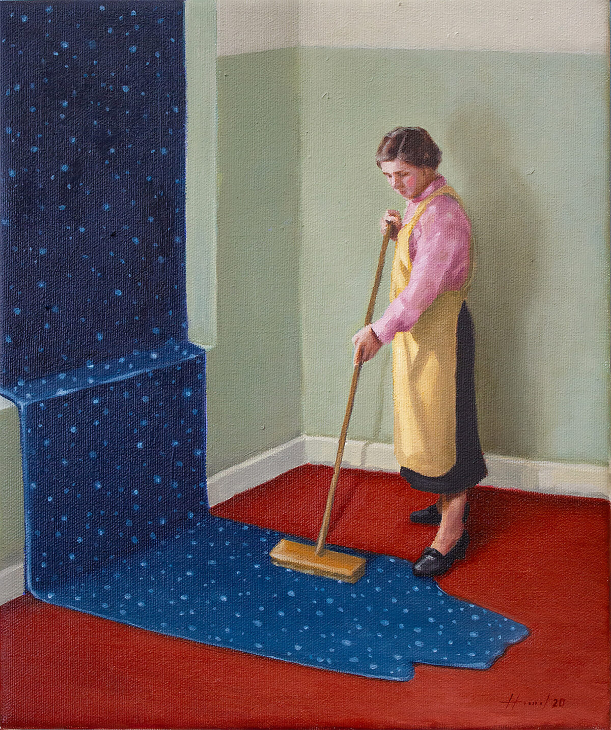 Human Frailties Humorous And Satirical Paintings By Toni Hamel (4)