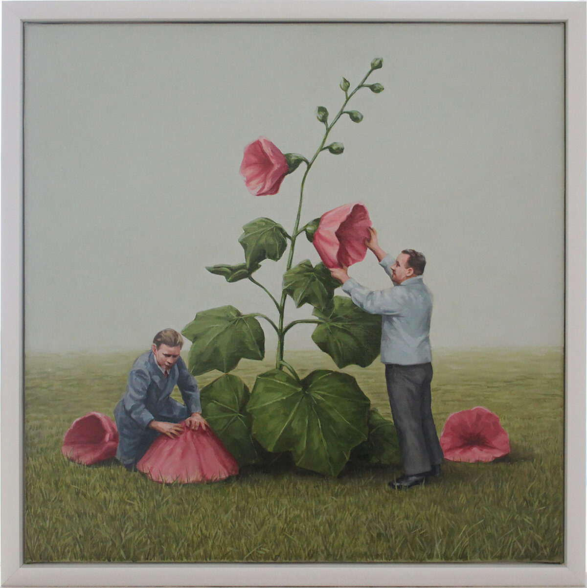 Human Frailties Humorous And Satirical Paintings By Toni Hamel (6)