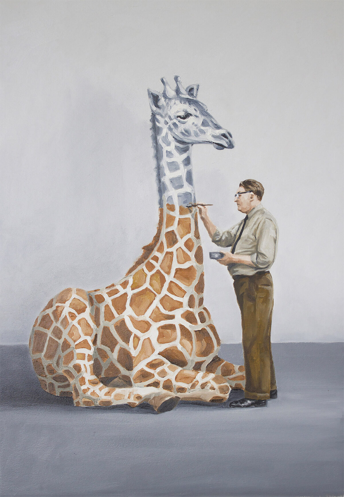 Human Frailties Humorous And Satirical Paintings By Toni Hamel (7)