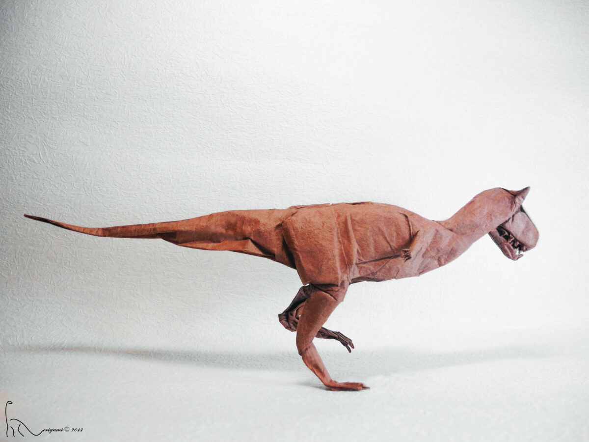 Incredibly Intricate Dinosaur And Creature Origami By Adam Tran (14)