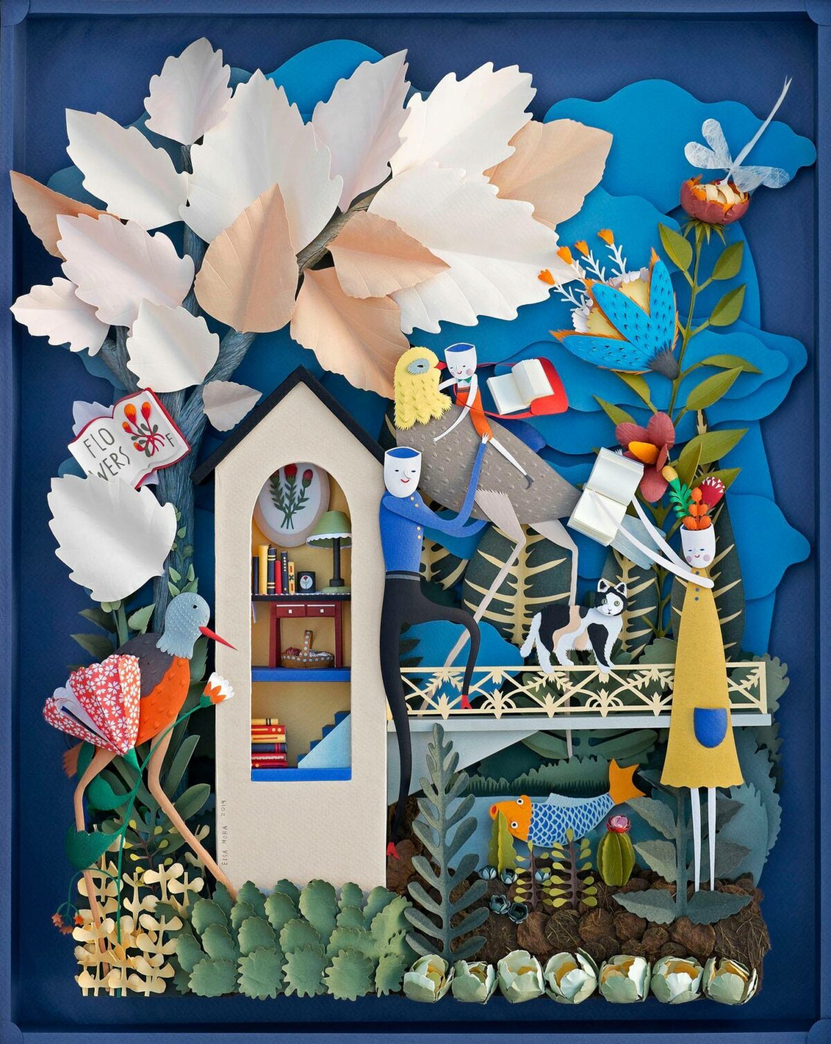 Intricate Paper Art Pieces By Elsa Mora (10)