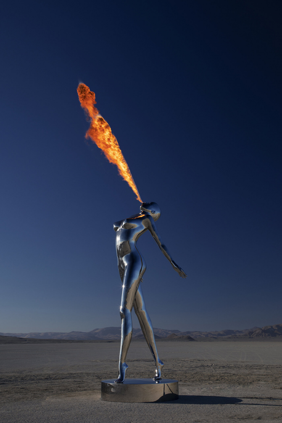 Mesmerizing Large Scale Figurative Metal Sculptures By Michael Benisty (13)