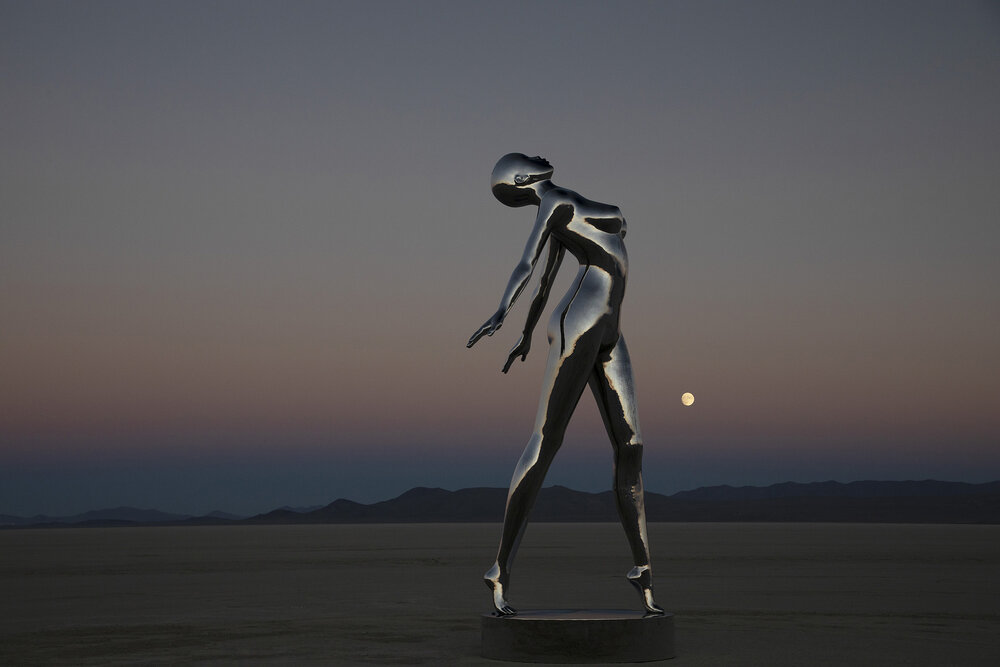 Mesmerizing Large Scale Figurative Metal Sculptures By Michael Benisty (14)