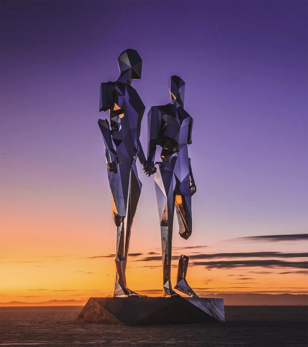 Mesmerizing Large Scale Figurative Metal Sculptures By Michael Benisty (8)