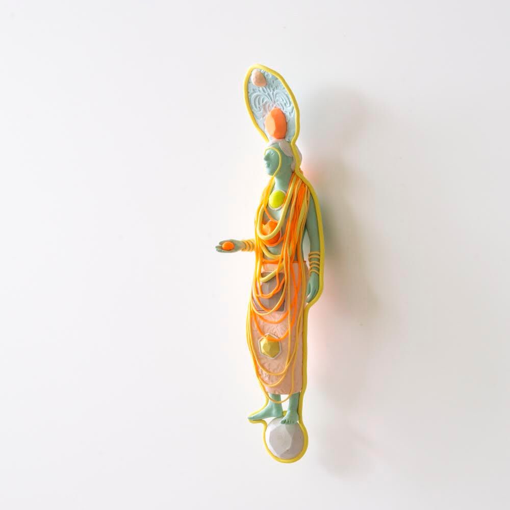 Peculiar Figure Sculptures In Vivid Colors By Frode Bolhuis (1)