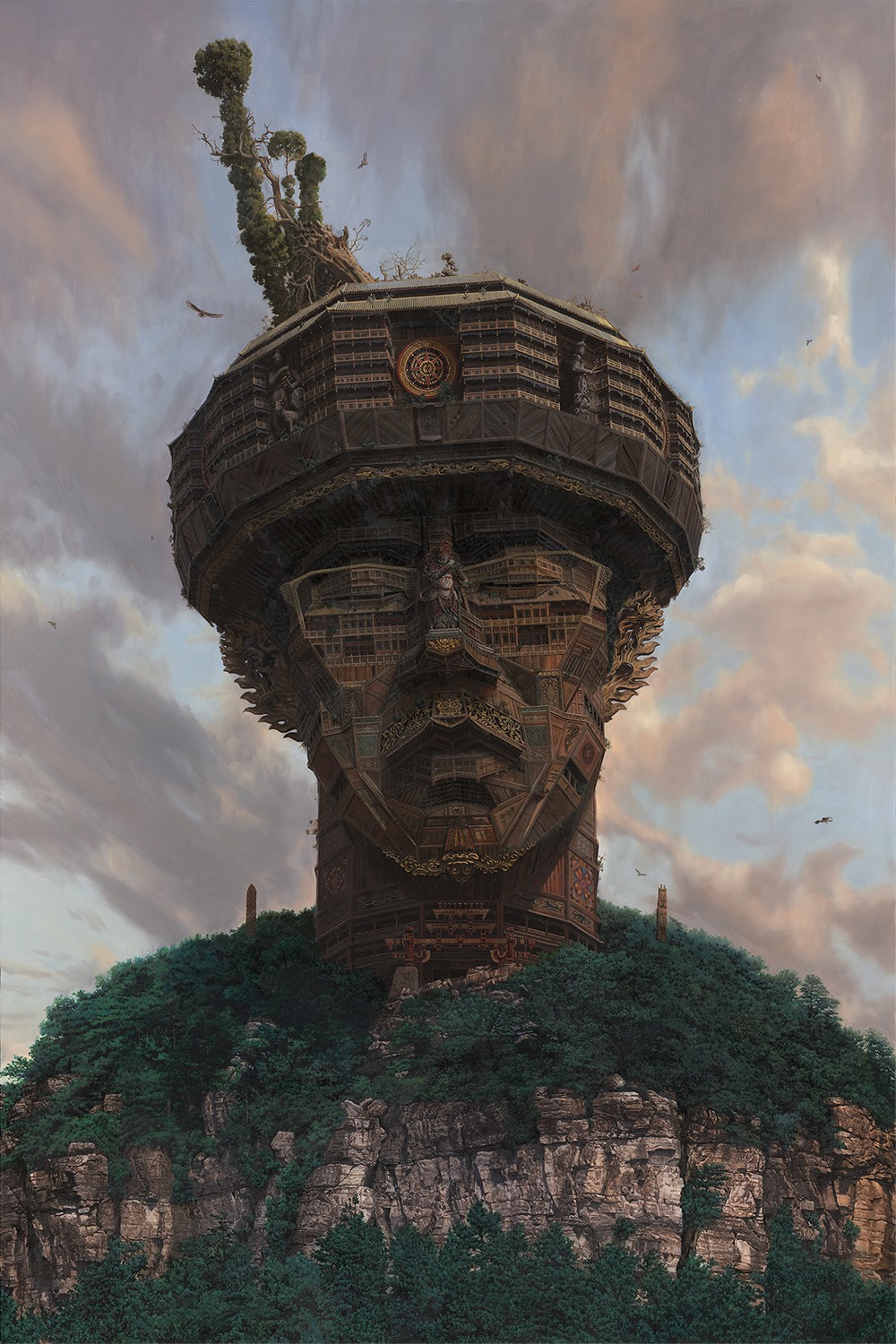 Revels Of The Rock Gods Incredible Surrealistic Portraits Of Chinese Rockstars By Du Kun (3)