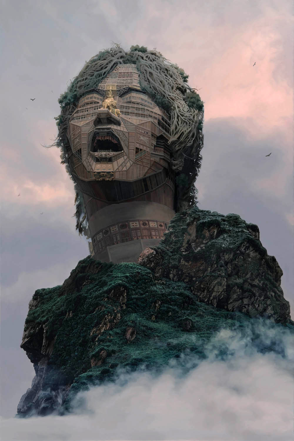 Revels Of The Rock Gods Incredible Surrealistic Portraits Of Chinese Rockstars By Du Kun (9)