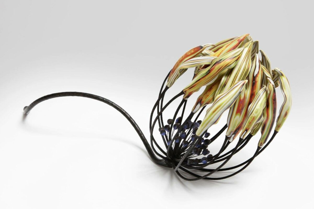 Sculptures Of Exotic Plants Made Of Clay, Glass, And Metal By Michael Sherrill (3)