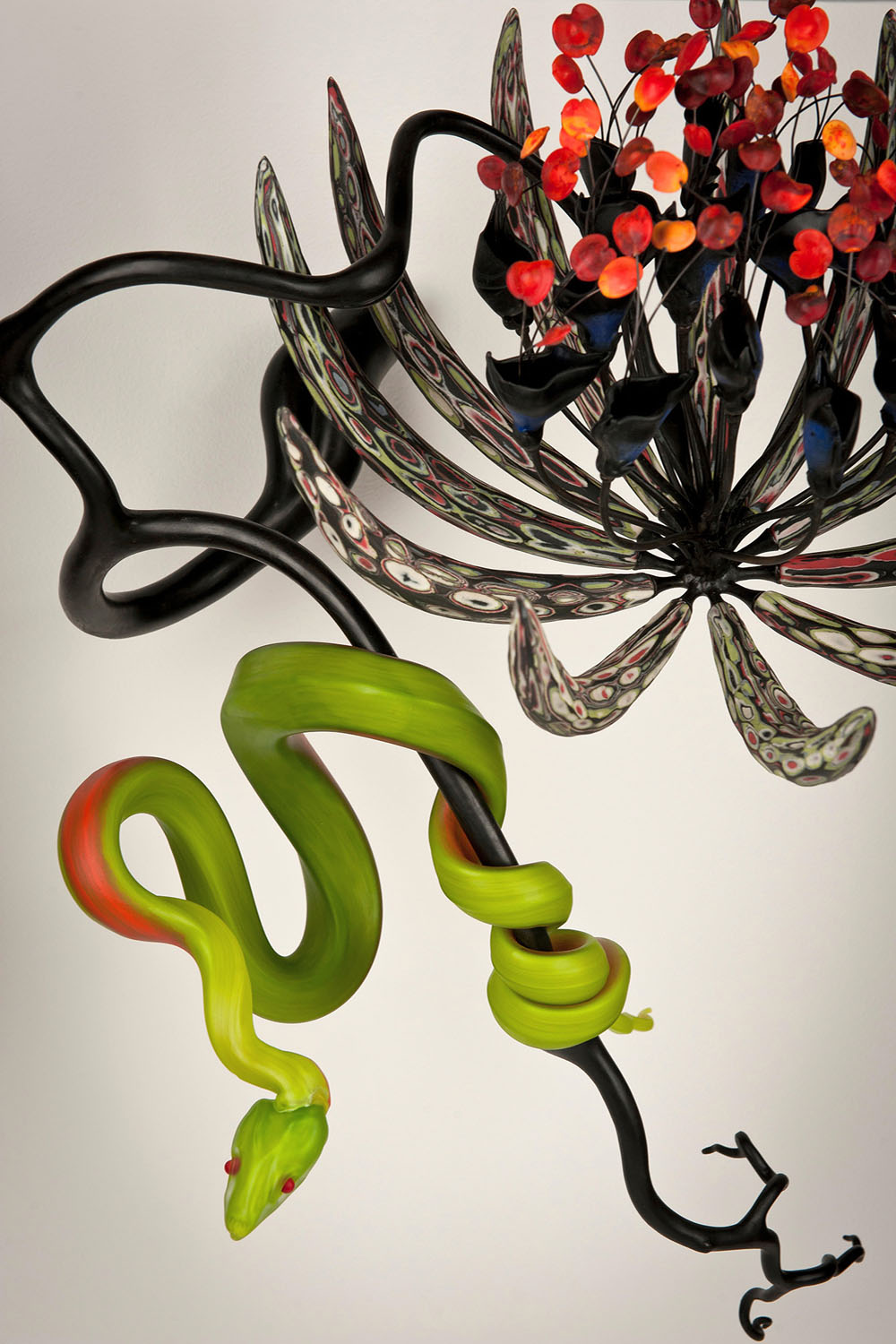 Sculptures Of Exotic Plants Made Of Clay, Glass, And Metal By Michael Sherrill (8)