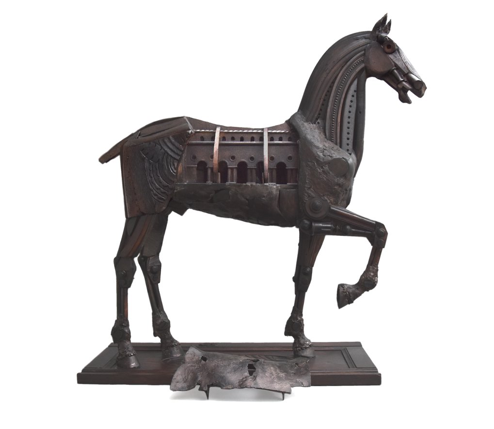 Superb Figurative Sculptures Made From Recycled Materials By Jean Paul Douziech (10)