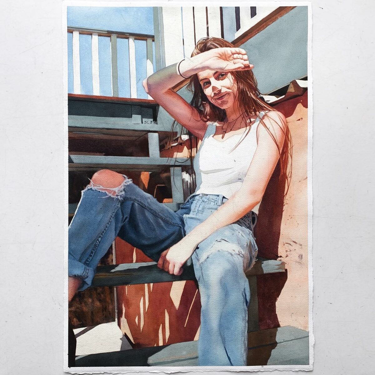 The Amazingly Hyper Realistic Watercolors Of Marcos Beccari (14)