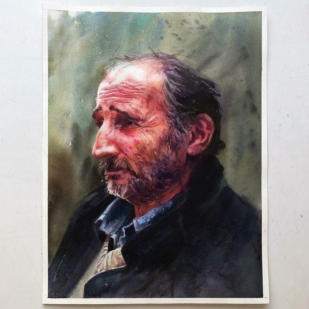 The Amazingly Hyper Realistic Watercolors Of Marcos Beccari (16)