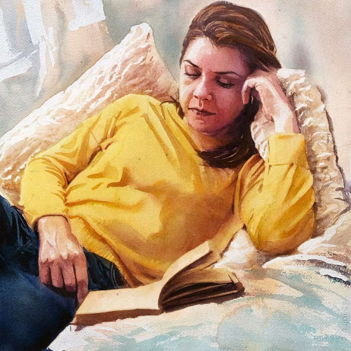 The Amazingly Hyper Realistic Watercolors Of Marcos Beccari (18)