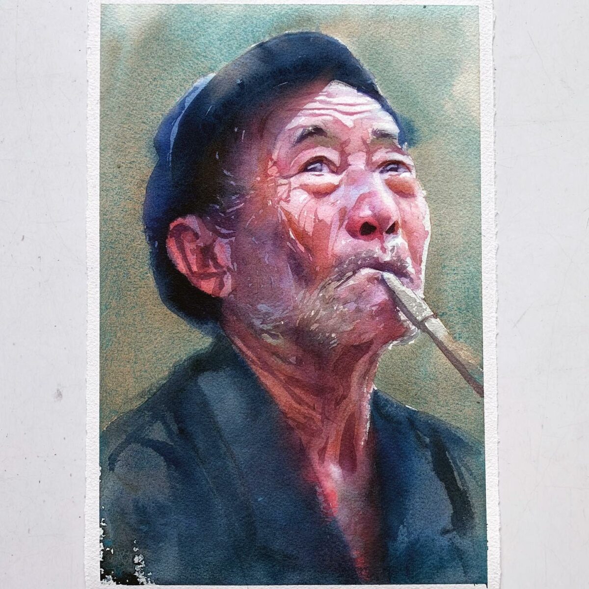 The Amazingly Hyper Realistic Watercolors Of Marcos Beccari (4)