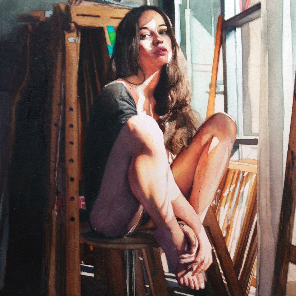 The Amazingly Hyper Realistic Watercolors Of Marcos Beccari (8)