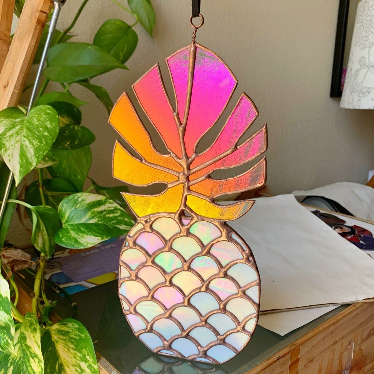 The Colorful Nature Inspired Stained Glass Art Of Meggy Wilm (8)