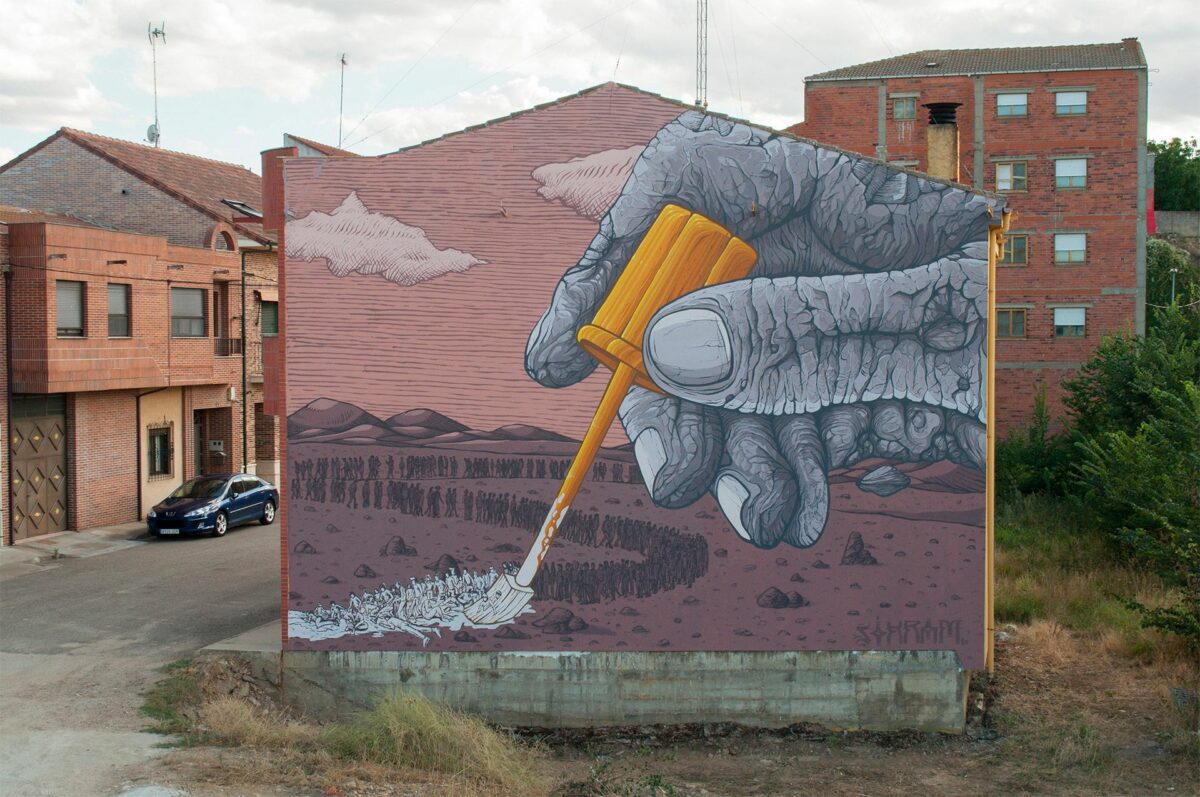 The Extraordinary Surrealistic Street Art Of Sokram Mutante (14)