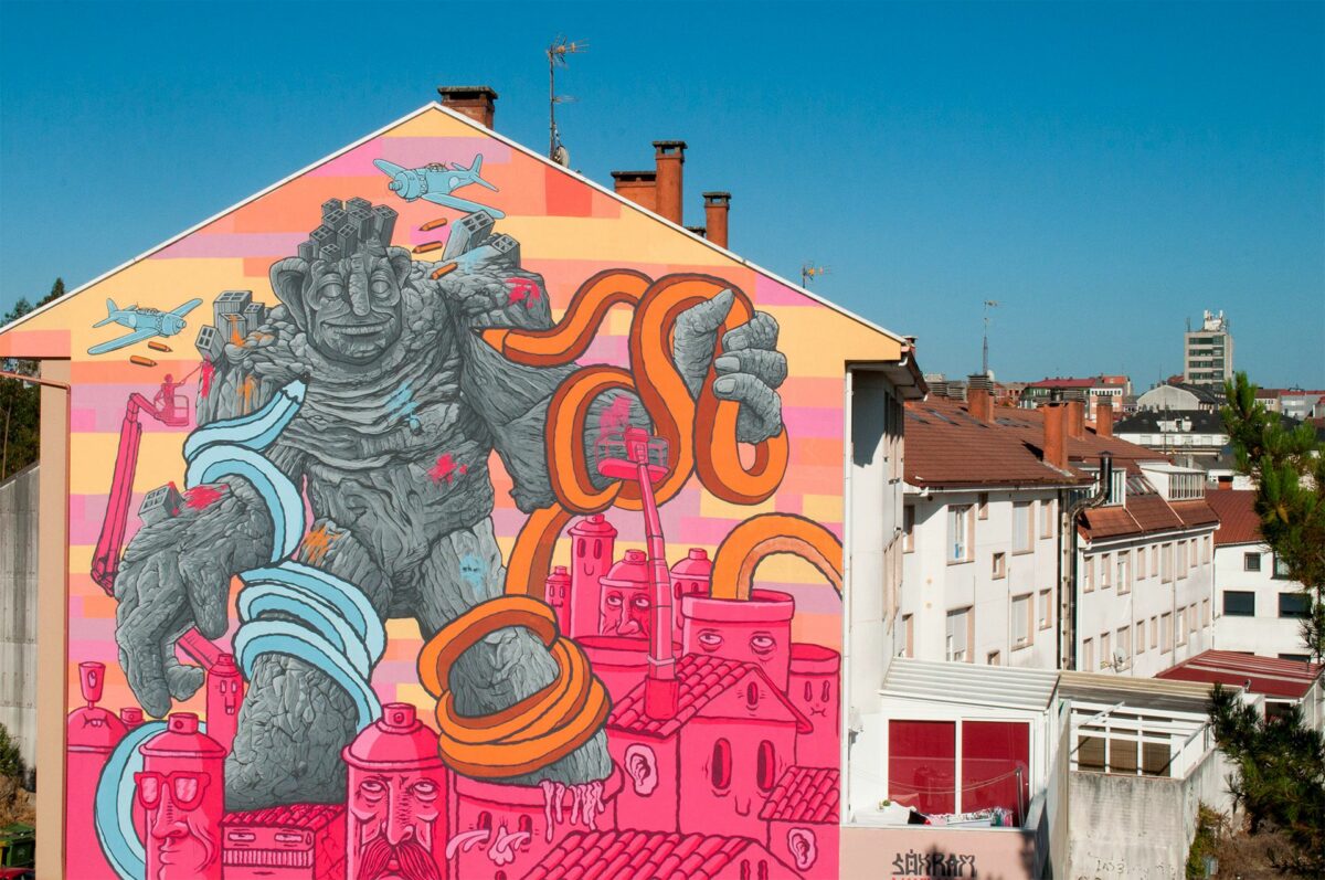 The Extraordinary Surrealistic Street Art Of Sokram Mutante (20)