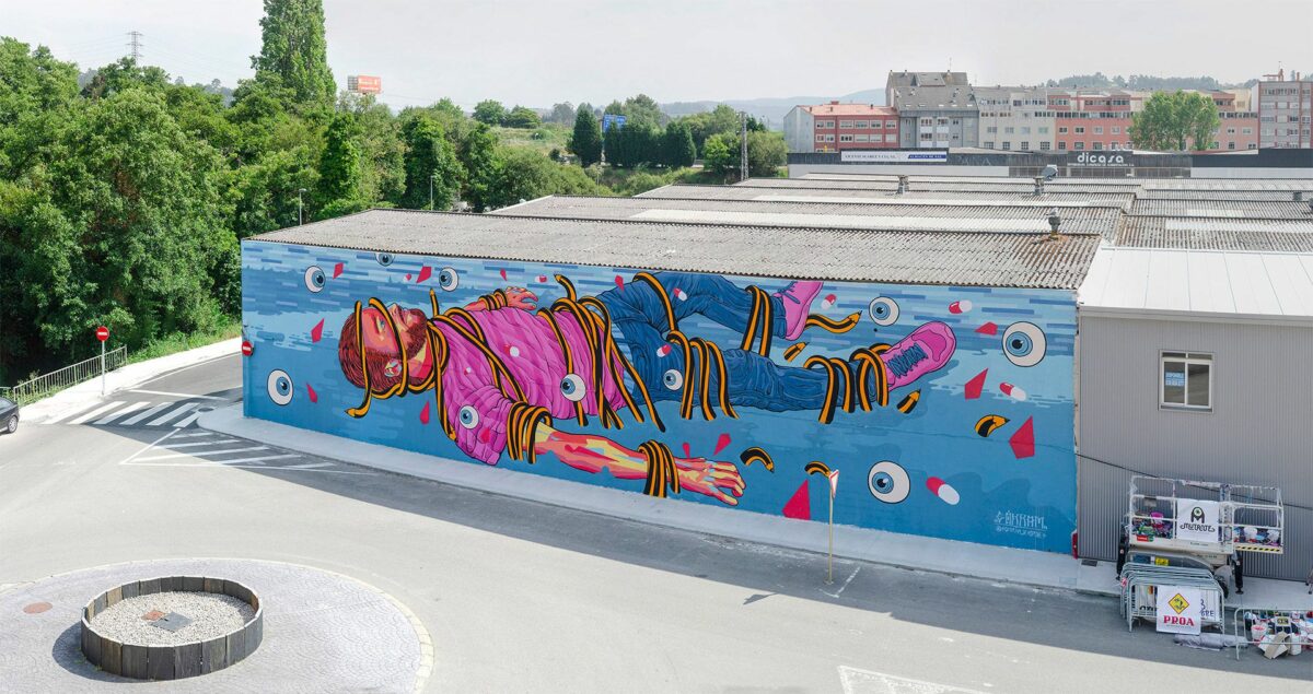 The Extraordinary Surrealistic Street Art Of Sokram Mutante (7)