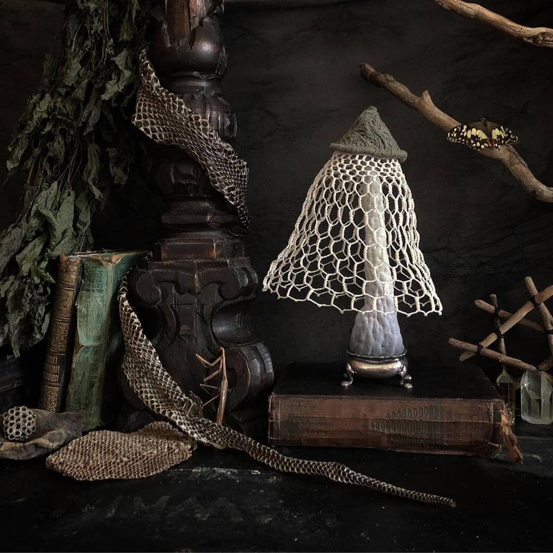 Witchy Mushrooms The Beautifully Nature Inspired Textile And Fiber Art Of Adrianna Eve 13