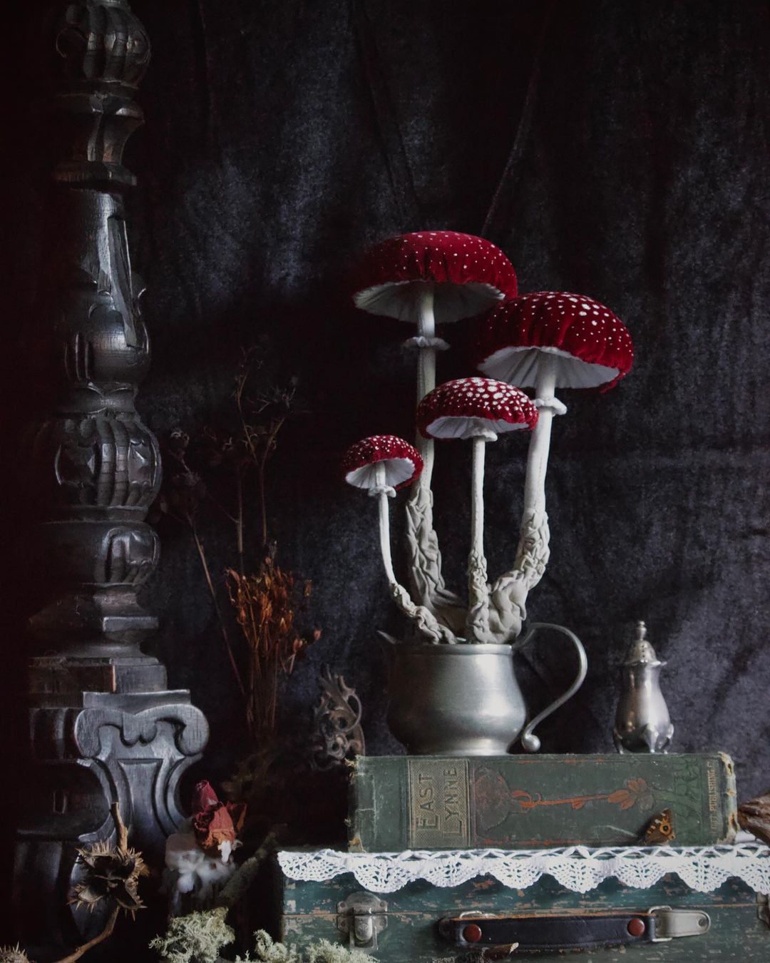 Witchy Mushrooms The Beautifully Nature Inspired Textile And Fiber Art Of Adrianna Eve 6