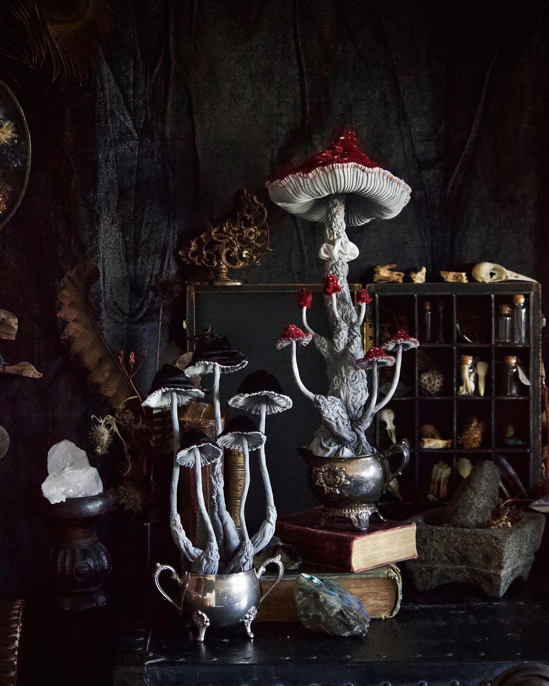 Witchy Mushrooms The Beautifully Nature Inspired Textile And Fiber Art Of Adrianna Eve 8