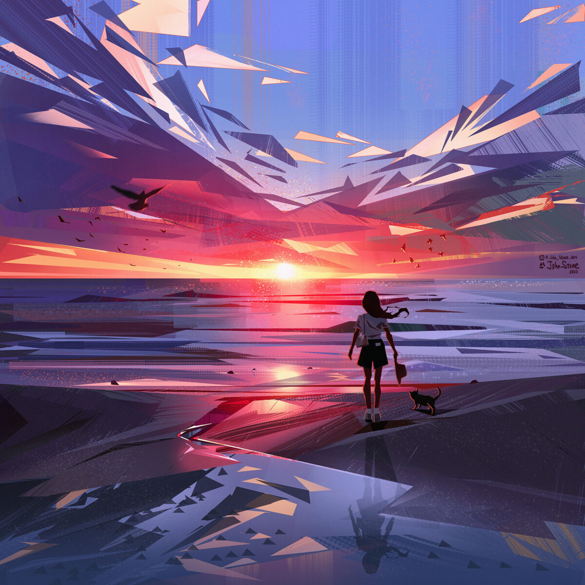 Awe Inspiring Landscape Digital Illustrations By John Stone (10)