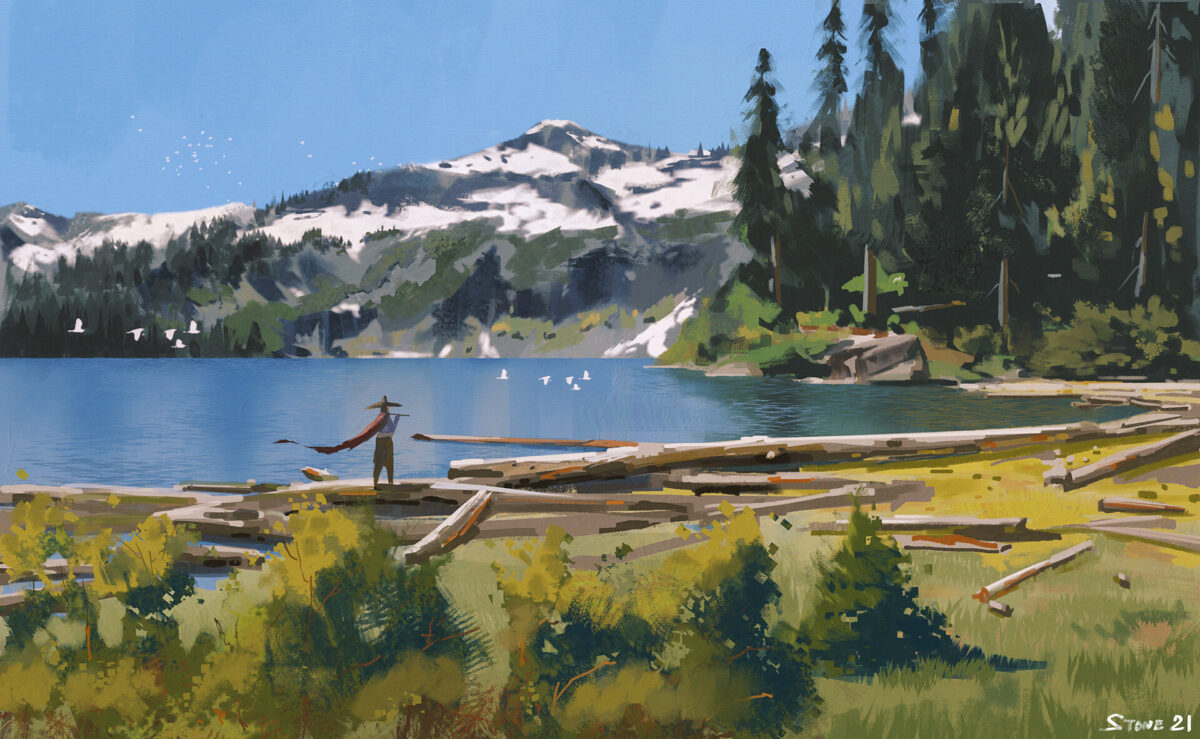 Awe Inspiring Landscape Digital Illustrations By John Stone (2)