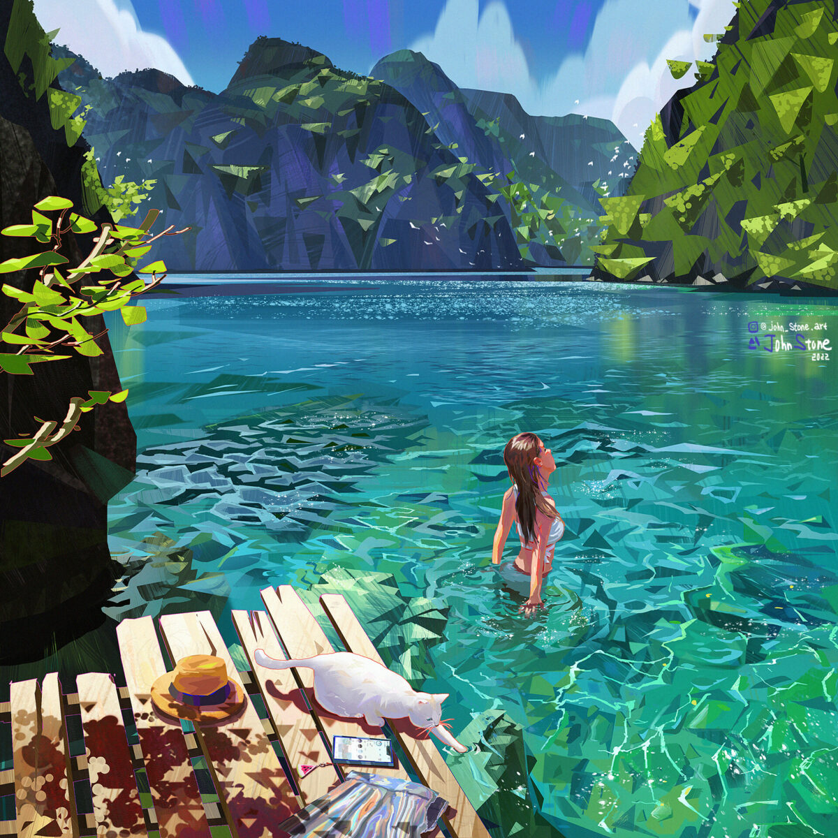 Awe Inspiring Landscape Digital Illustrations By John Stone (3)