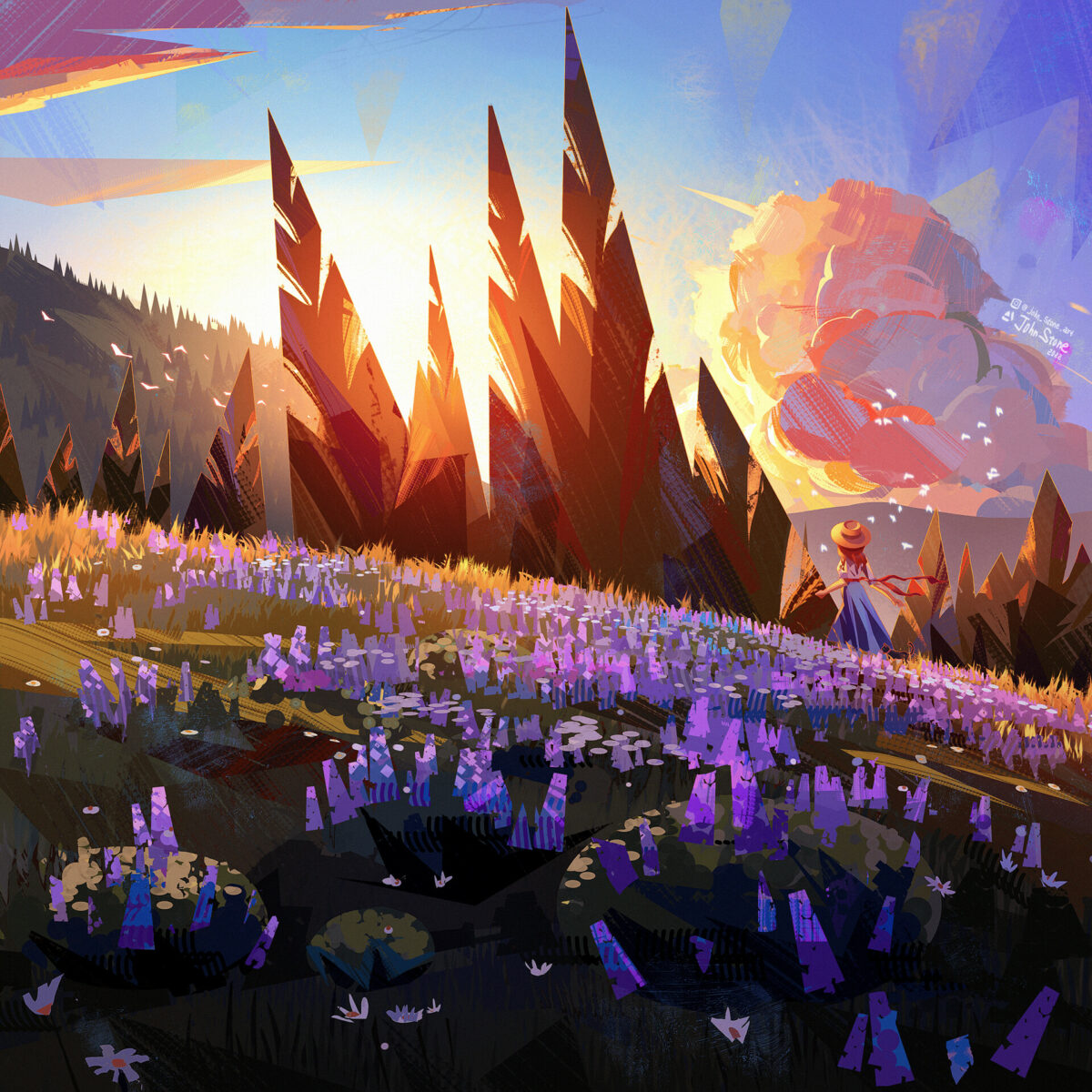 Awe Inspiring Landscape Digital Illustrations By John Stone (8)