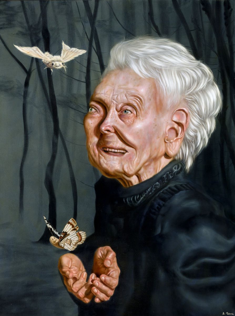 Contorted Faces Surreal Portrait Paintings By Sara Birns (8)