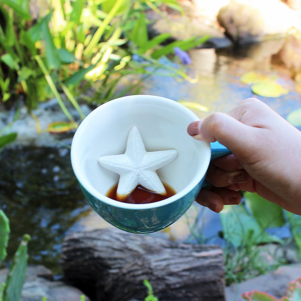 Creature Cups Wildlife Surprise In Coffee Cups By Yumi Yumi (11)