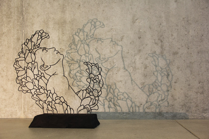 Delicate Figures Made Of Welded Steel Rods By Gavin Worth (2)