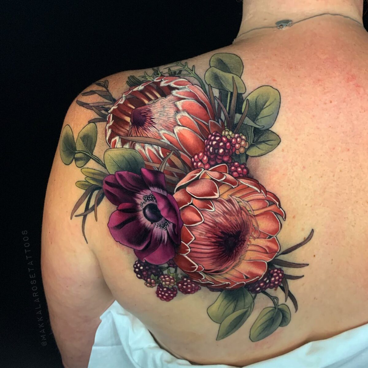 Extraordinary Tattoos Of Still Life Figures By Makkala Rose (10)